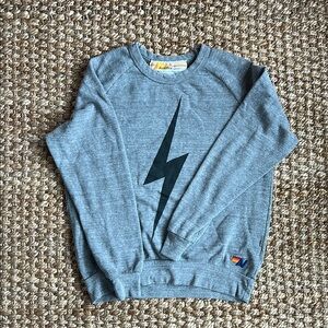 Aviator Nation Lightning Bolt Crewneck Sweatshirt